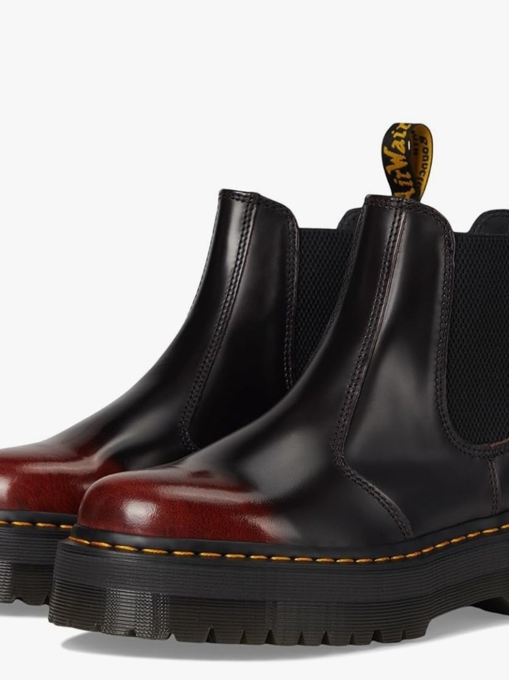 Dr. Martens Men’s Black Cherry Chelsea Boots